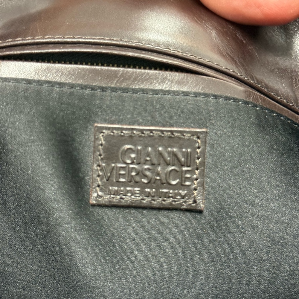 Versace Vibrant Patchwork Shoulder Bag - image 3